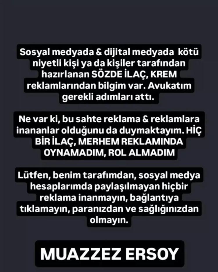 Şarkıcı Muazzez Ersoy o reklamları görünce savcılığa koştu