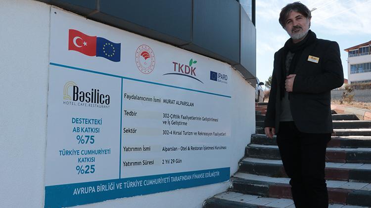 Devletten aldığı hibe ile otel açtı Yozgatta girişimci vatandaş Tarım ve Kırsal Kalkınmayı Destekleme Kurumundan aldığı hibe otel açtı