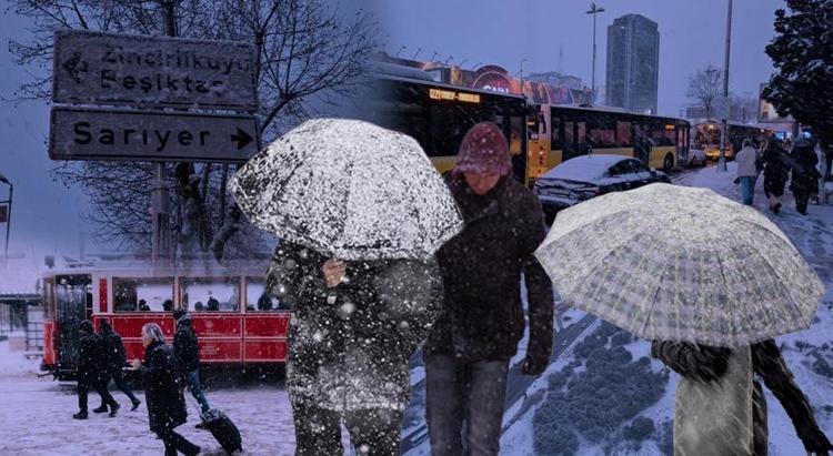 İstanbulda kuvvetli kar fırtınası başlıyor 3 gün boyunca sürecek: Uyarılar peş peşe geldi Zorunlu olmadıkça dışarı çıkmayın