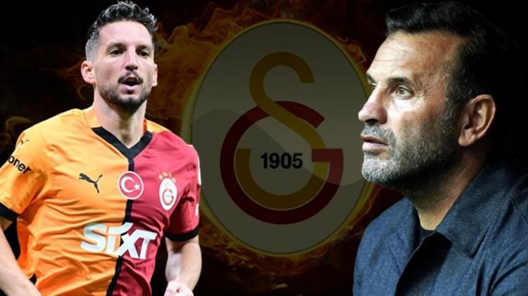 Galatasarayda Dries Mertens kararı Yollar ayrılıyor, Okan Buruk kapıyı gösterdi