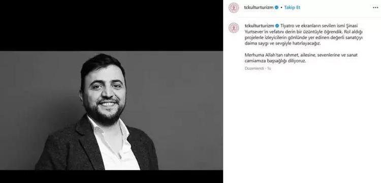Şinasi Yurtsever hayatını kaybetti Ünlülerden taziye mesajları