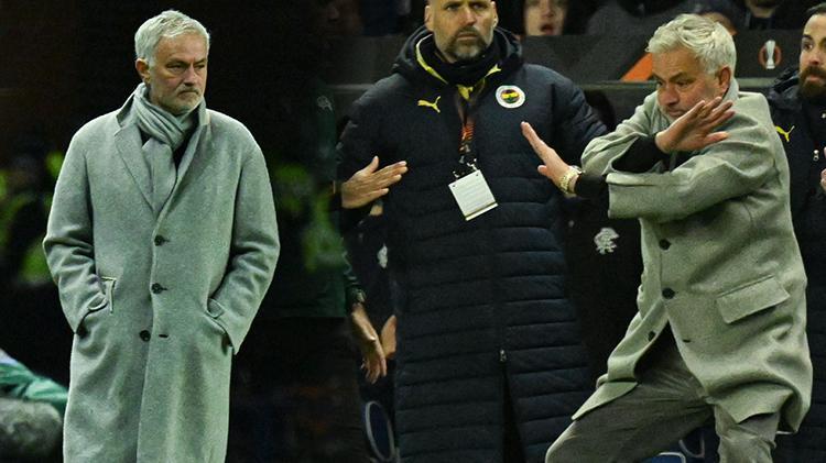 Rangers-Fenerbahçe maçı Avrupada manşet oldu: Öfkeli Mourinho, yerden yere vurdu