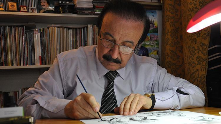 Türk kahramanlarını çizdiği karikatürlerle canlandırdı Eskişehirli sanatçı Bahattin Atak çizgi romanlarıyla tarihe ışık tutuyor