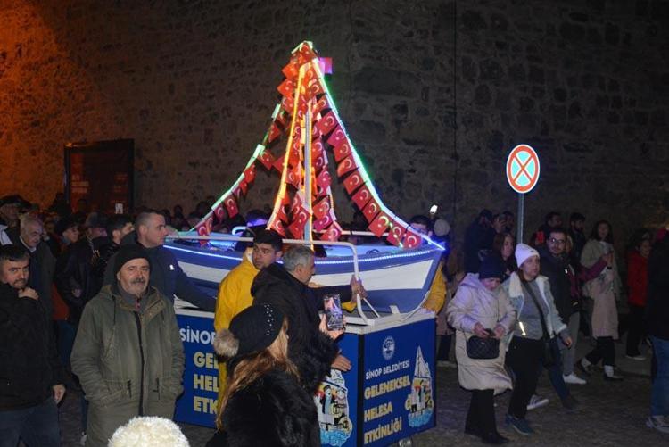 Sinop’ta geleneksel helesa yürüyüşü coşkuyla kutlandı