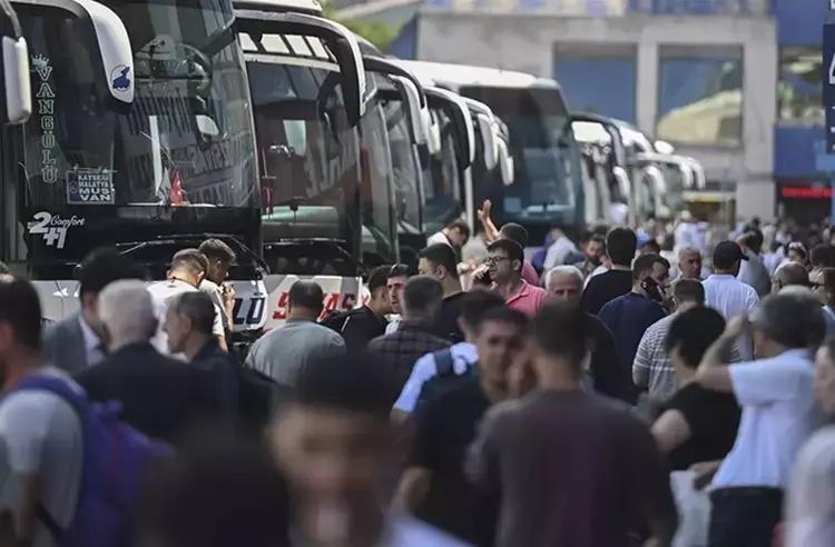 9 günlük bayram göçü başladı 20 milyon kişi yer değiştirecek