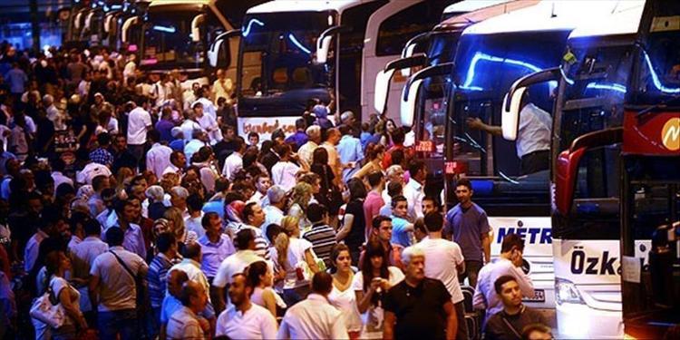 9 günlük bayram göçü başladı 20 milyon kişi yer değiştirecek