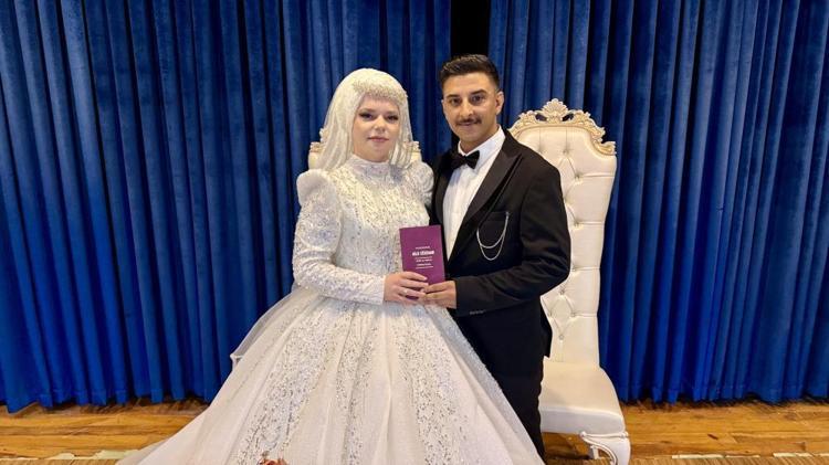 Alman Jessica Tokata gelin geldi Eşi için Müslüman olup adını değiştirdi