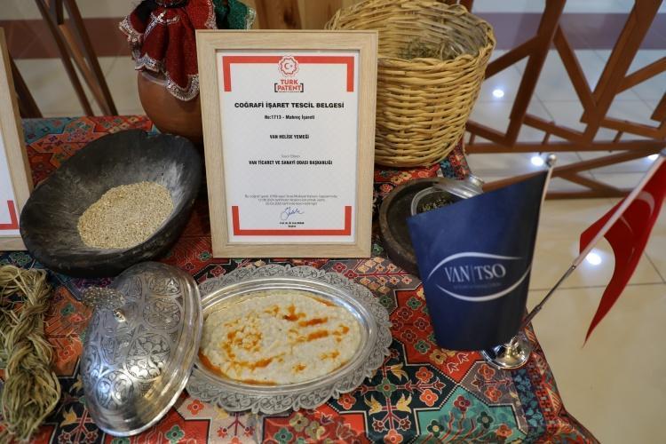 Vanda 4 yöresel yemek coğrafi tescil belgesi aldı