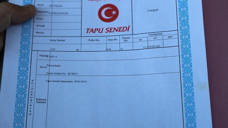 KUVA-Yİ MİLLİYE KOMUTANININ ARAZİSİ KAMULAŞTIRILAMAZ