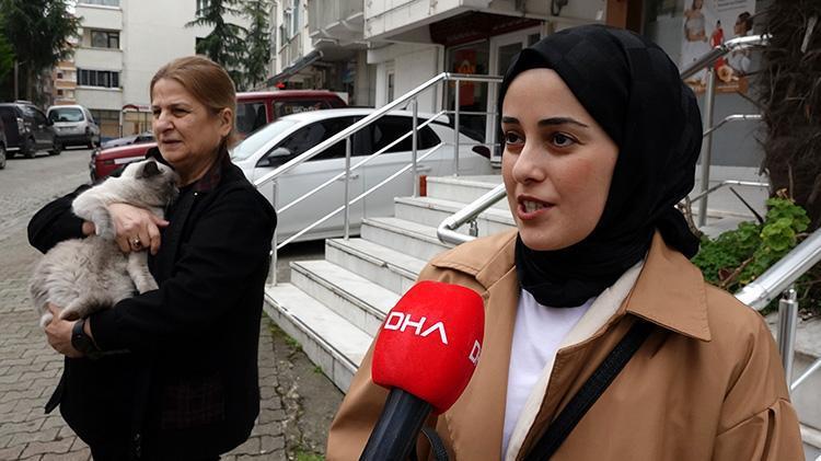 ‘KEDİMİZ BULUNUNCA ÇOK MUTLU OLDUK’