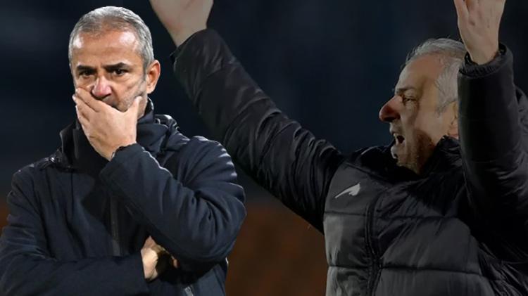 İsmail Kartal kaybedince çıldırıp sözü Fenerbahçeye getirdi: Türkiyeye gittik, biraz araştırma yapın