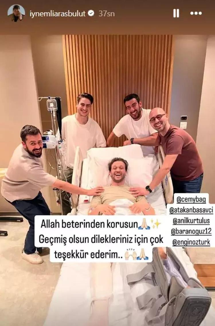 AMELİYAT SONRASI PAYLAŞMIŞTI