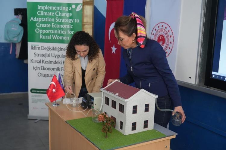 Niğdedeki okullarda iklim dostu proje Okullarda uygulanıyor