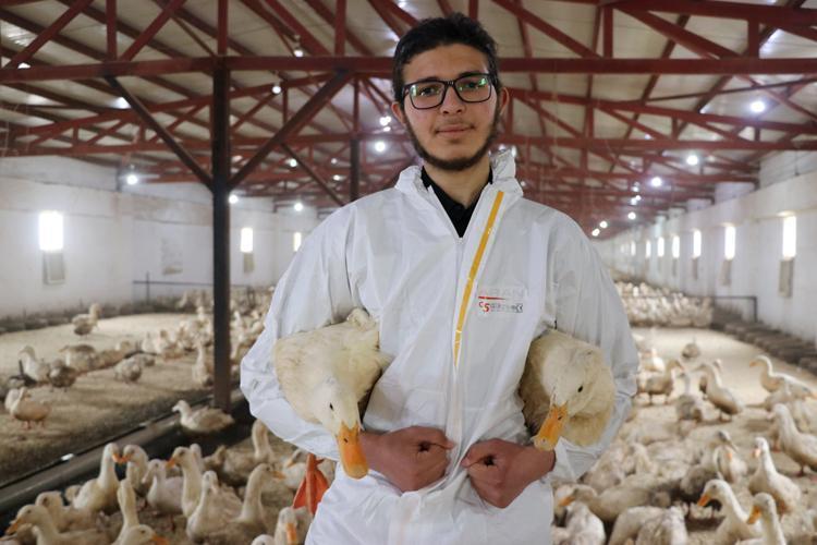 Mısırlı girişimci Kütahyada çiftlik kurdu Türkiyede ve Doğu Avrupada bir ilke imza attı