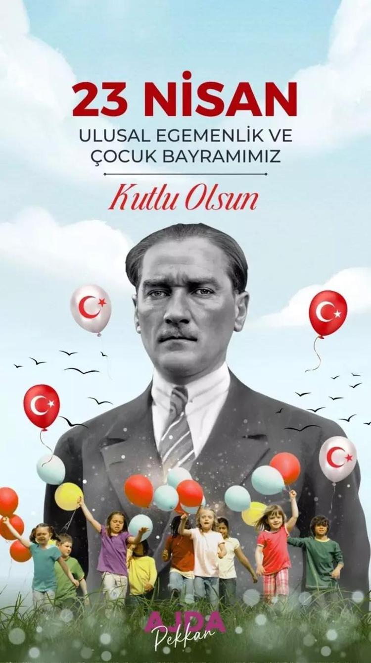 Çocukluk fotoğrafını paylaştı, 23 Nisanı kutladı Ünlü isimlerden Çocuk Bayramı paylaşımları