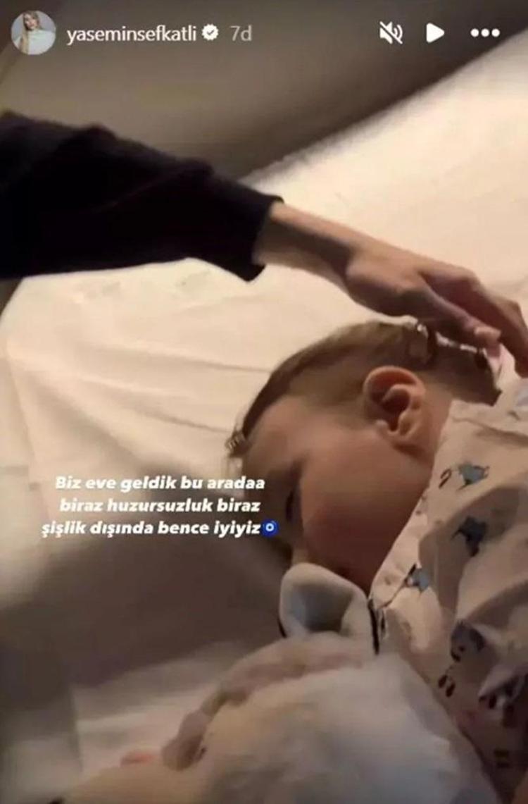 TAKİPÇİLERİNE SÜRECİ ANLATTI