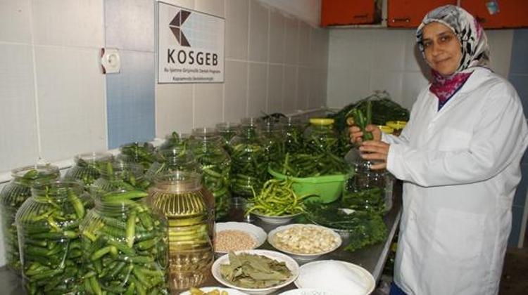 Komşuları beğenince, fabrikasını kurdu Genç kadın girişimci üretimi 100 dönüme çıkarttı: Günlük 5 ton satıyor