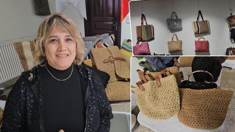 Evinden hiç çıkmadan patron oldu İnternetten video izleyerek çanta yapmayı öğrendi, şimdi dünyaya satıyor