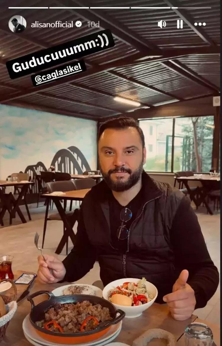 Çağla Şıkelin kahvaltı tabağına Alişandan olay gönderme