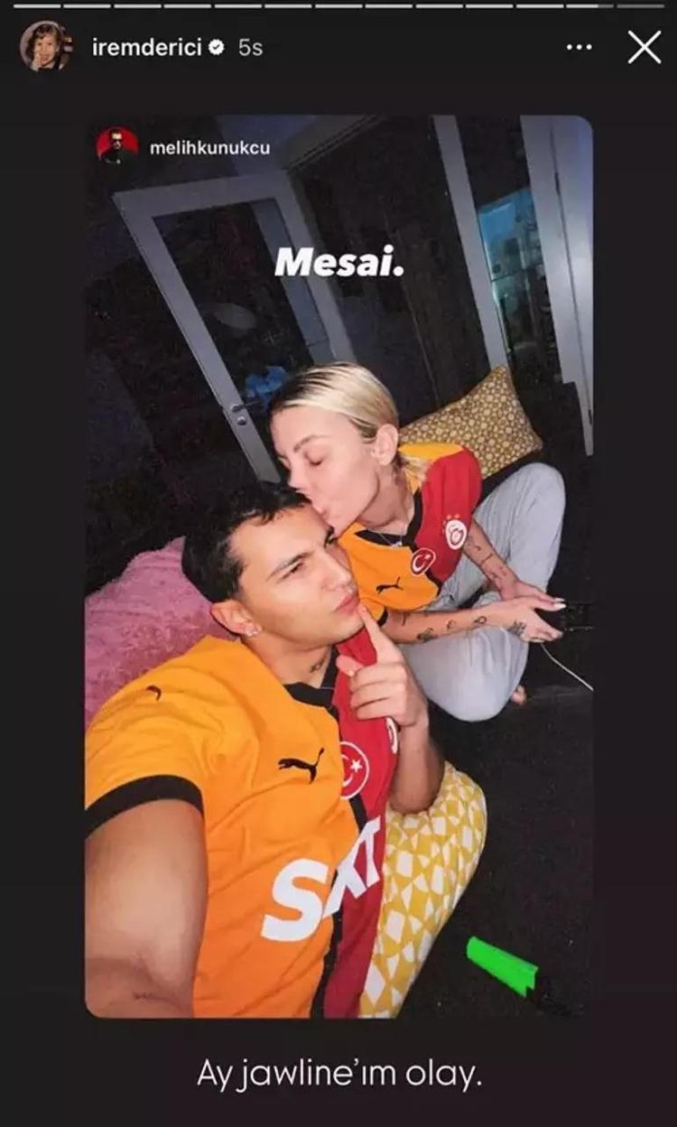 Ayrılık iddiaları vardı İrem Derici tek kareyle cevap verdi