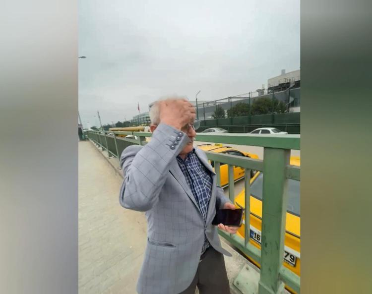 Eşini otobüste unuttu panik anlarını torunu kaydetti Dede-torun arasındaki gülümseten diyalog görüntülere yansıdı