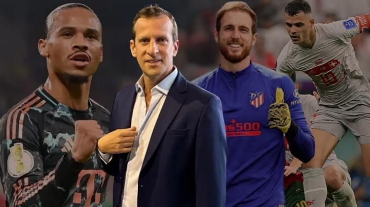 Xhaka, Oblak ve Leroy Sane transferi için Gardi devreye girdi Görüşme yapıldı, imza müjdesini verdi