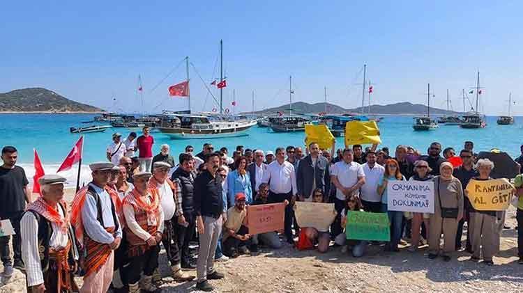 KAŞ HALKINA TEŞEKKÜR EDİYORUZ