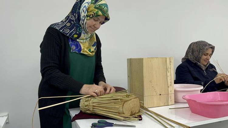 Aksarayda şifa veren sepetler: Hem kazanç hem terapi kaynağı Hepsi birbirinden güzel