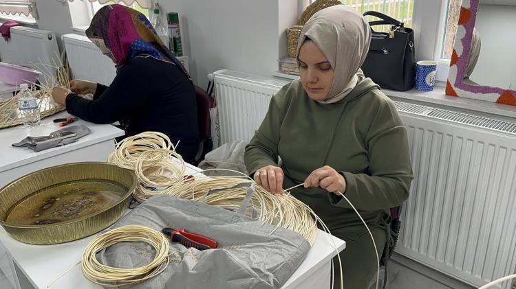 Aksarayda şifa veren sepetler: Hem kazanç hem terapi kaynağı Hepsi birbirinden güzel