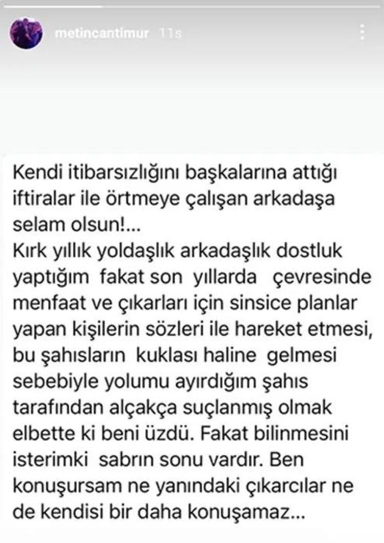 İbrahim Tatlısese tehdit en yakınından geldi