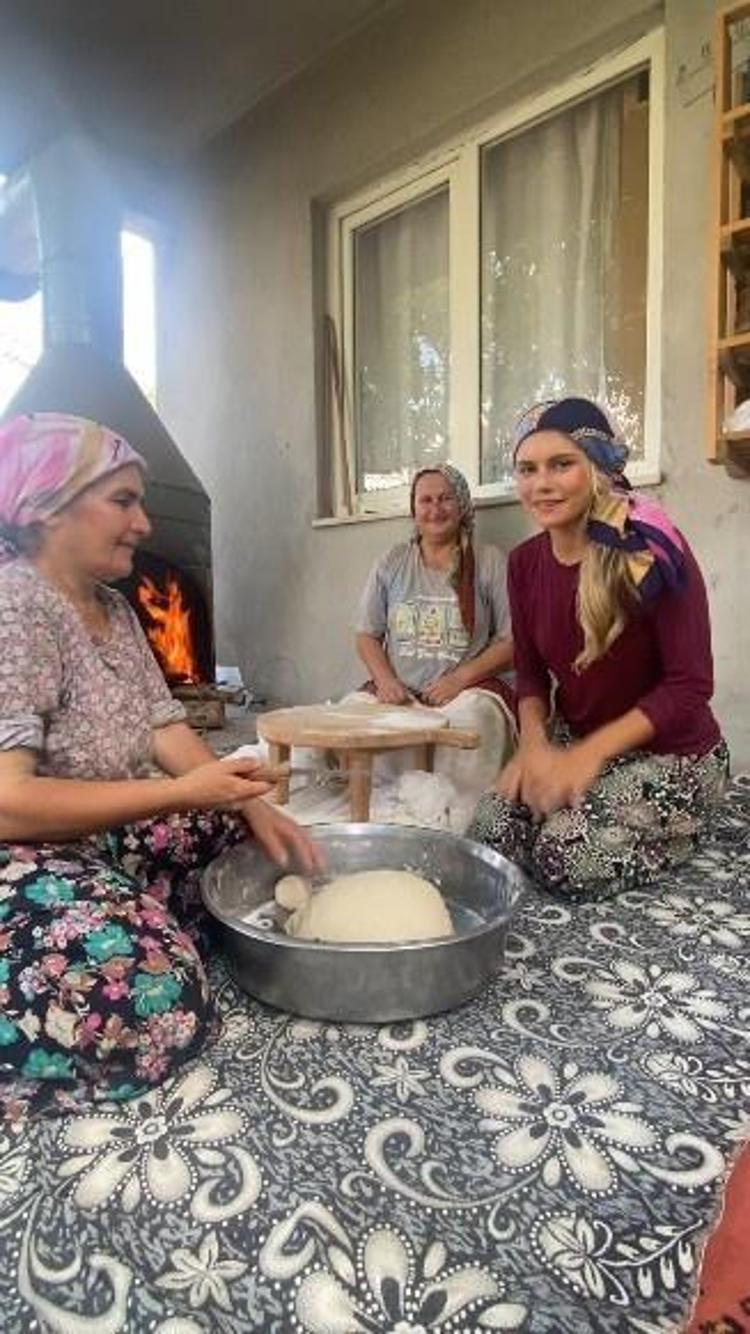 İsveçten tek yön bilet aldı, Alanyada hayatı değişti Köylü güzeli Nicole Türkiye elçisi oldu