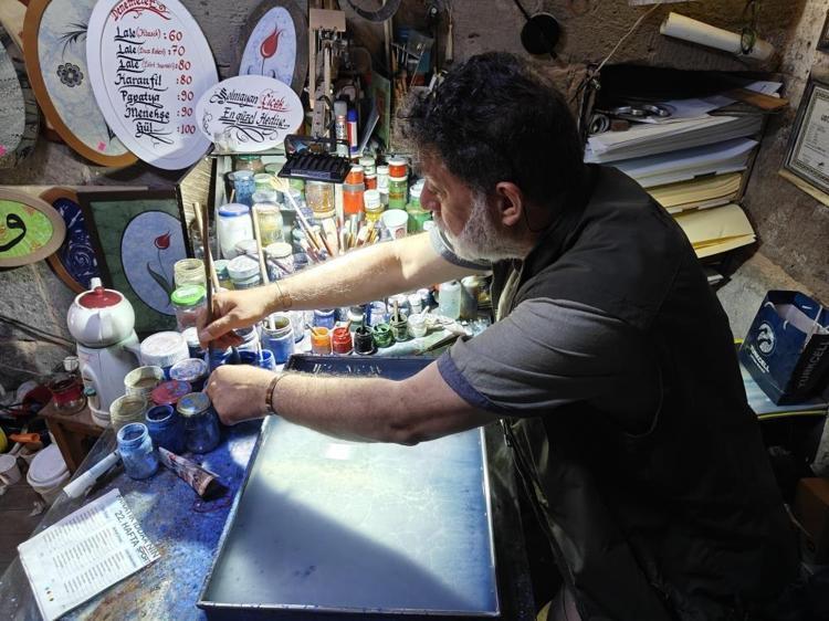Kayserili sanatçı Avusturyada memleketini böyle temsil etti