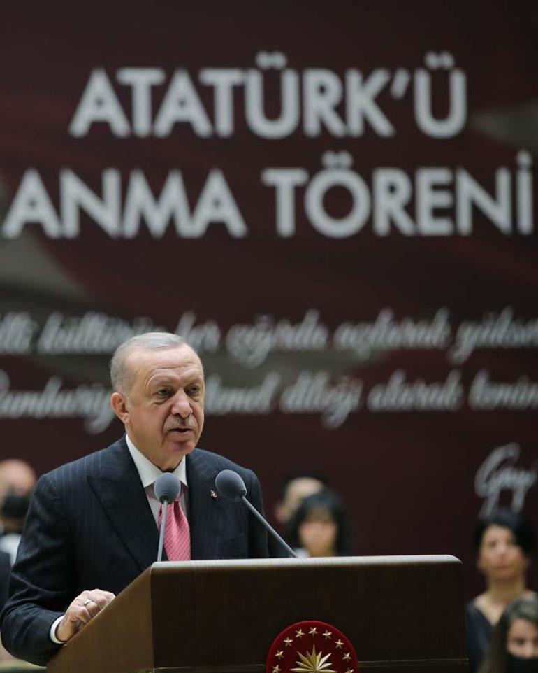 Cumhurbaşkanı Erdoğan: Gazi Mustafa Kemalin serencamı Türkiyenin yol haritasıdır