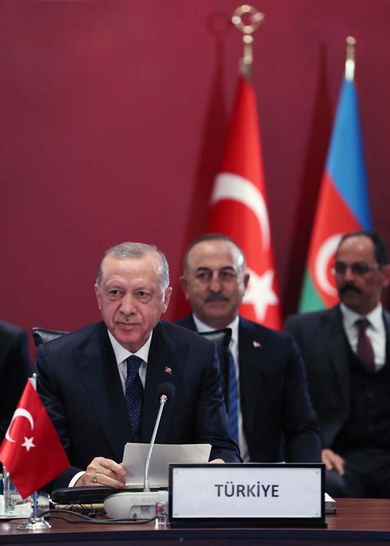 İstanbulda Türk Konseyi Zirvesi Cumhurbaşkanı Erdoğan: Tarihi kararlar alacağız