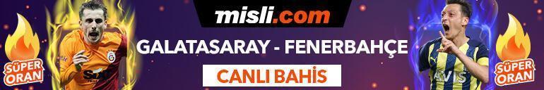 Galatasaray - Fenerbahçe derbisi Tek Maç ve Canlı Bahis seçenekleriyle Misli.com’da