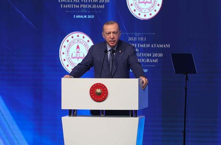 Cumhurbaşkanı Erdoğan canlı yayında duyurdu Öğretmenlere güzel haber...