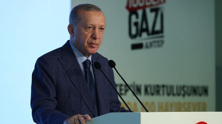 Cumhurbaşkanı Erdoğandan ihracat mesajı: Politikamızı görmek isteyen Gaziantepe baksın