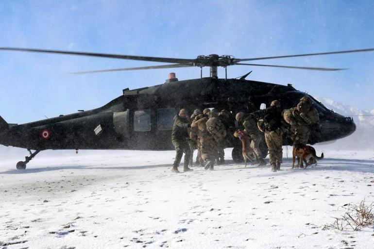 Eren Kış-11 operasyonu başladı 1300 asker seferber oldu