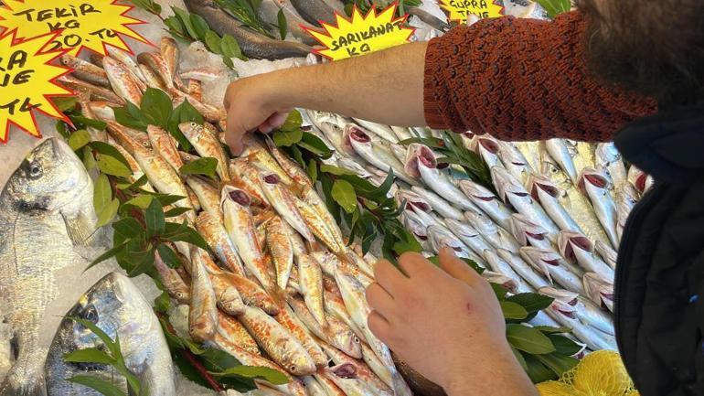 Fırtına balık tezgahlarını da vurdu Balık fiyatları yükseldi