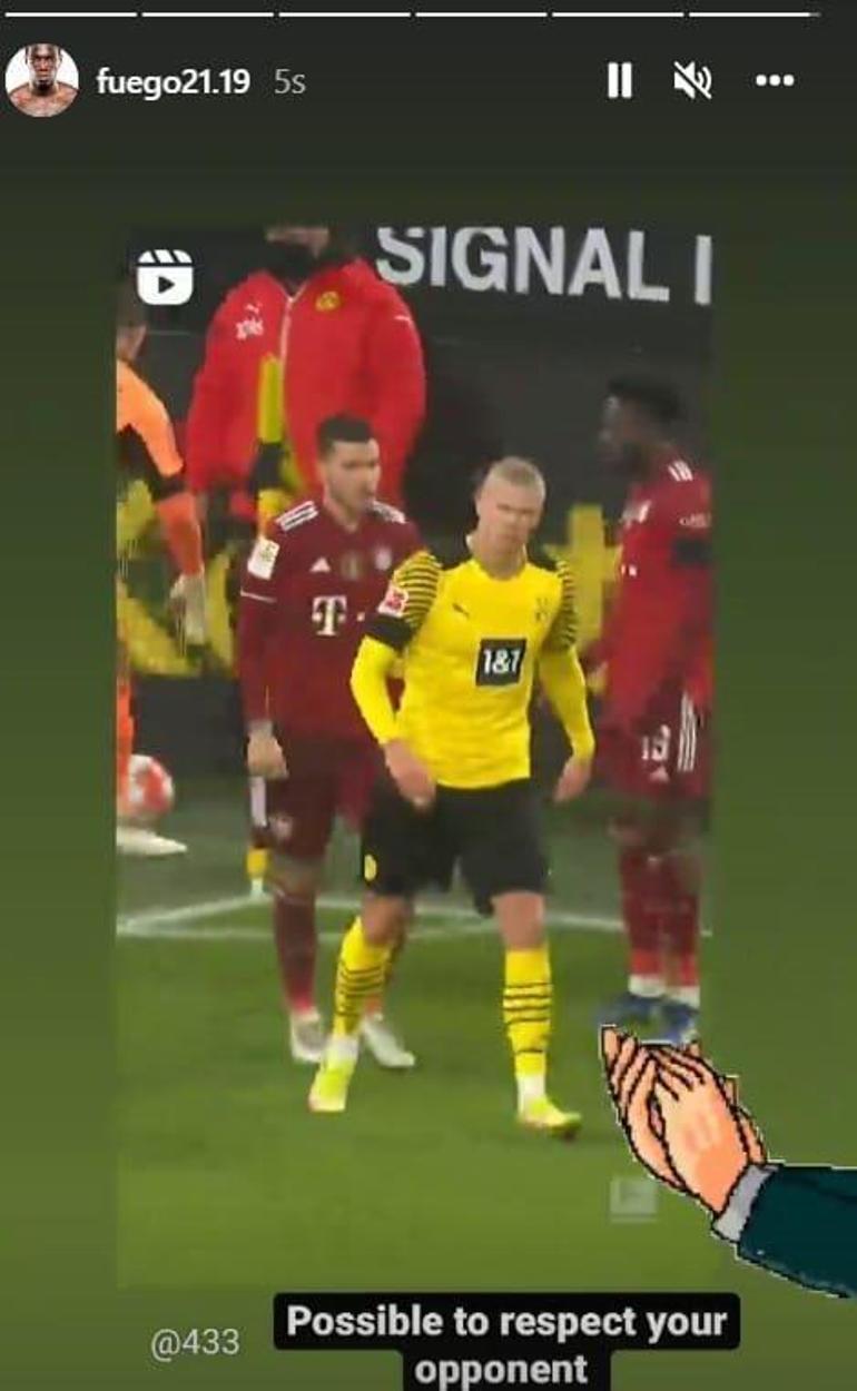 Beşiktaş dün akşam B.Dortmunddan 5 yedi NSakalanın paylaşımı sinirleri gerdi