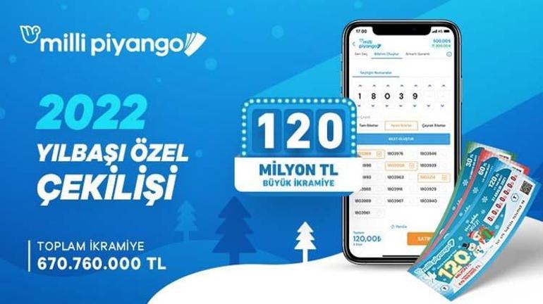 Yılbaşı biletleri yoğun ilgi görüyor Milli Piyango Yılbaşı ikramiyesi ne kadar