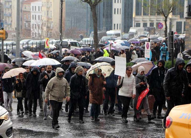 Deve ve eşek ile PCR protestosu