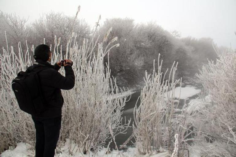 Sibirya soğukları dondurdu Eksi 23 derece