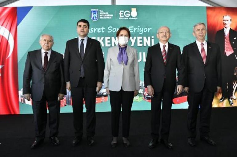 CHP lideri Kılıçdaroğlu, İYİ Parti lideri Akşener ve Başkan Yavaş bir araya geldi