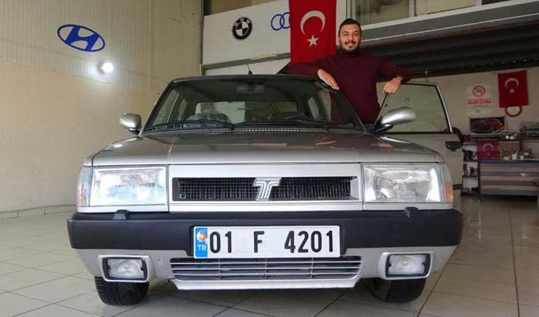 2001 model Tofaşı 145 bin TLden satışa çıkardı Türkiye’de nadir araçlardan