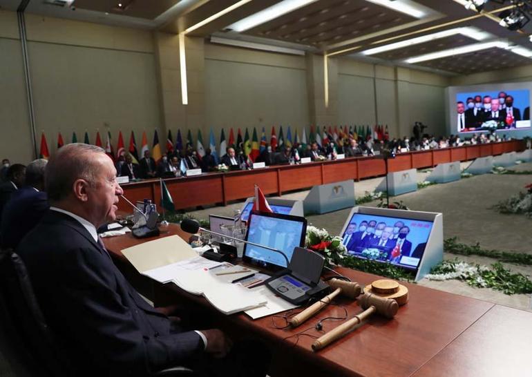 Türkiye-Afrika Ortaklık Zirvesi başladı Cumhurbaşkanı Erdoğan: Hayal bile edilemeyecek seviyelere getirdik