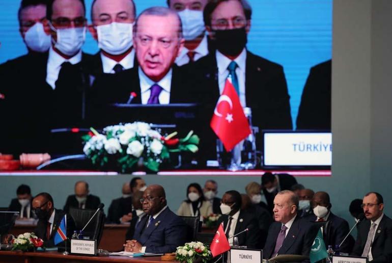 Türkiye-Afrika Ortaklık Zirvesi başladı Cumhurbaşkanı Erdoğan: Hayal bile edilemeyecek seviyelere getirdik