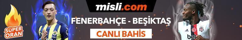 Fenerbahçe-Beşiktaş derbisi canlı bahis seçeneğiyle Misli.comda