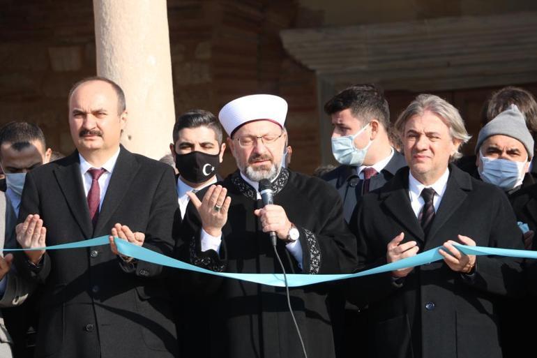 Edirne’nin “Enez Ayasofyası” 56 yıl sonra ibadete açıldı