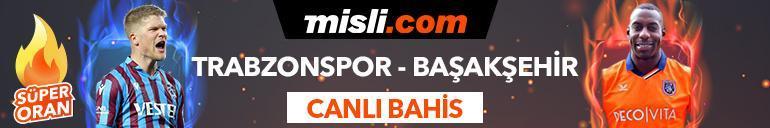 Trabzonspor - Başakşehir maçı Tek Maç ve Canlı Bahis seçenekleriyle Misli.com’da